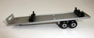 Matchbox Superfast Two Pack 25 Pipe Transporter solo remolque plateado - Imagen 1 de 5