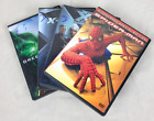 Lot of 4 Superhero Themed DVDs - Spiderman, Xmen, X2, The Green Lantern