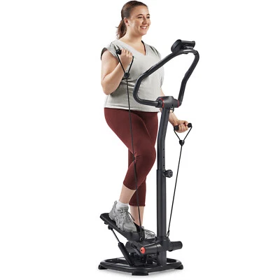 Sunny Health & Fitness Power Stepper with Resistant Bands and Handlebar - Image 1 of 4