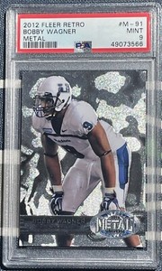 🔥2012 Fleer Retro Bobby Wagner Rookie Card RC PSA 9 Mint Low Pop FHOF!🔥