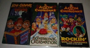 Alvin And The Chipmunks Meet The Wolfman Celebration Rockin Michael Jackson VHS - Picture 1 of 8