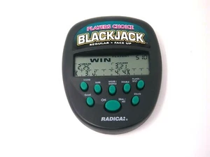 Radica Players Choice Blackjack 1997 LCD Handheld elektronisches Spiel - Bild 1 von 3