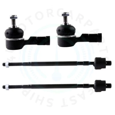4x Front Inner & Outer Tie Rod End For 1993-1994 Dodge Colt Plymouth Colt — 第 1/4 张图片