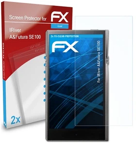 atFoliX 2x Película Protectora para IRiver A&Futura SE100 transparente - Imagen 1 de 9