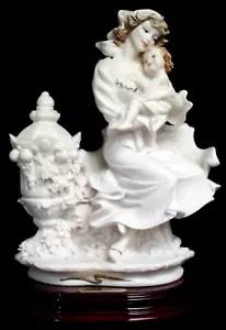 Giuseppe Armani Madre e Bambino - Scultura Premaman da Giardino - Foto 1 di 10