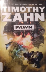 TIMOTHY ZAHN Pawn HB DJ Ex-Library TOR 2017 1st edition science fiction - Picture 1 of 4