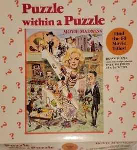 Puzzle Within A Puzzle Movie Madness 1993 Gil Eisner Marilyn Monroe - Picture 1 of 3