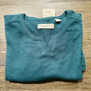 Dakota Grizzly Maglione Camicia Manica Lunga Verde L Scollo V - Foto 1 di 7