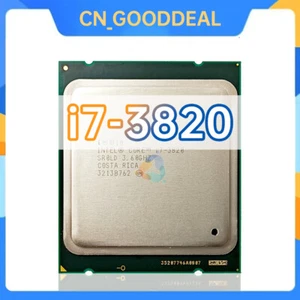 Intel Core i7-3820 SR0LD 3.6GHz 4Cores 8Thread 10MB 130W LGA2011 CPU Processor - Picture 1 of 1