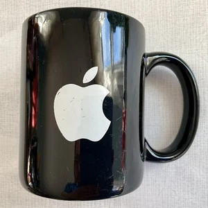 Simple Apple Logo design - Computer Mac Gift - Coffee Tea Ceramic Mug, 15oz - Picture 1 of 8