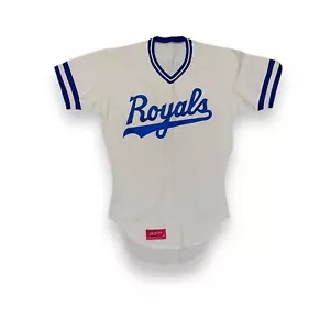 1980 Vintage Kansas City Royals MLB Rawlings #2 Statler Pullover Trikot Gr. 38 - Bild 1 von 8