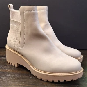 Ana Women's Dante Block Heel Chelsea Boots Size 10 Sand - Picture 1 of 15