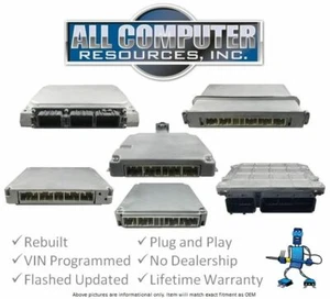 2002 Toyota Highlander 2.4L ECU ECM PCM Engine Computer - 89661-48231 -Plug&Play - Picture 1 of 2