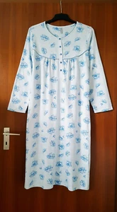 Comtessa Langarm-Nachthemd Gr. M 40/42 Baumwolle Blumen NEU NEW TOP Nachtkleid - Bild 1 von 21
