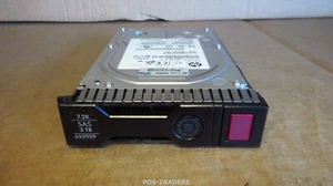 HP 638521-002 3TB Hard Drive 7.2K 3.5" SAS 6G GEN8/9 FROM HP STOREVIRTUAL 4530 - Afbeelding 1 van 5