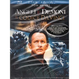 Cofanetto, Angeli e Demoni, Il Codice Da Vinci BRD DVD Sony - 29984BD Sigillato - Picture 1 of 2