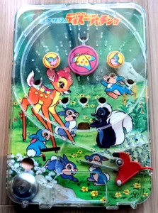 YONEZAWA DISNEY Pachinko 13.0×8.7inch Pinball Machine Game Toys Tested Works FS - Picture 1 of 7
