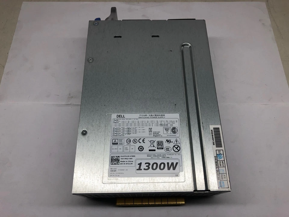 Dell Precision T7910 1300W 80 Plus Gold Power Supply 0T31JM - Image 1 of 1