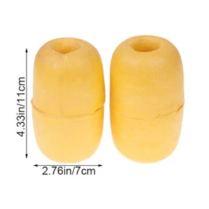 2Pcs 7*11CM Oval Fishing Net Buoy Float Deep Water Foam Float Crab Pot Marke _in - Picture 1 of 14