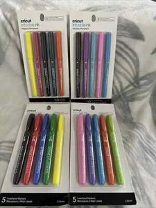 Cricut Infusible Ink Pens Watercolor Splash 5pc Pack of 4 New - Picture 1 of 6