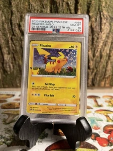 Pokémon SWSH BSP General Mills 2020 25ª promoción PSA 10 Pikachu Holo #039 2021 - Imagen 1 de 2