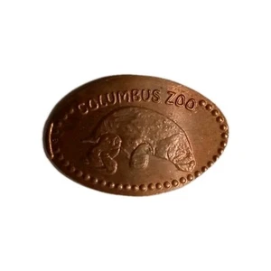 Penny allungato Columbus Zoo souvenir pressato #0567 - Foto 1 di 3