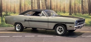 **LESEN** 1:18 GMP 1970 PLYMOUTH GTX EA4 SILVER CODE 999 DIECAST MODEL - Bild 1 von 20