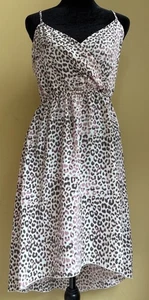 Kardashian Kollection Hi Low Animal Print Kleid Größe S - Bild 1 von 14