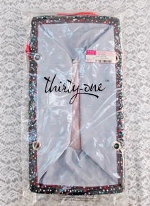 Thirty-One, #AD91 Holly Dot Medium Utility Tote NEW, IN SEALED BAG! - Picture 1 of 3