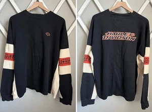 Camisa de manga larga Harley Davidson XL vintage de peso medio pesado para hombre - Imagen 1 de 9