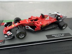 PANINI F1 Car Collection - 1/43 - #135 - Sebastian Vettel Ferrari SF71H 2018 - Picture 1 of 2