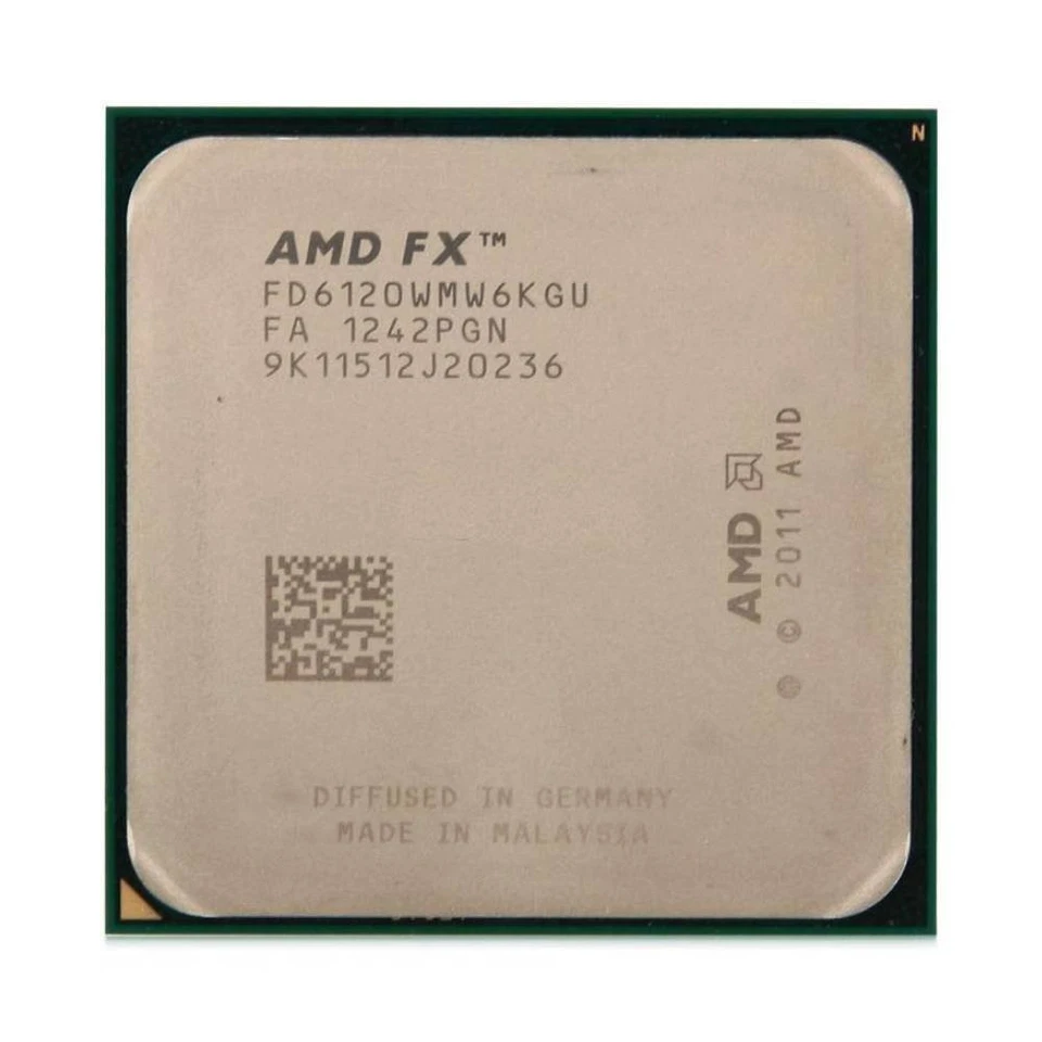 AMD FX-6120 CPU 3.6GHz Socket AM3+ 95W Processor - Image 1 of 1