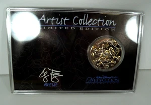 Colección Artista Disney Alicia y el Sombrerero Loco Edición Limitada Medallón 0432/2500 - Imagen 1 de 8