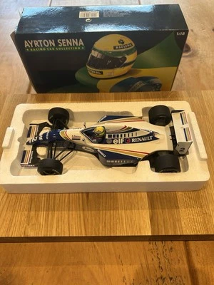 Ayrton Senna 1x18 Williams Renault FW16 Diecast Model Senna Collection￼ - Image 1 of 4