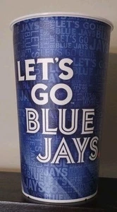 Toronto Blue Jays LET'S GO BLUE JAYS 2018 Stadium Plastic Cup - Imagen 1 de 5