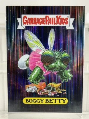 2025 Topps Garbage Pail Kids Get a Grip 5x7 Art Prints BUGGY BETTY GPK B - Image 1 of 2