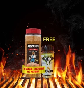 Spicy Dan-O's Original Seasoning All Natural Low Sodium No MSG (20 oz) - Picture 1 of 4