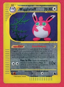ITALIANO Wigglytuff Reverse Foil Pokemon serie e-Card Skyridge #34 2003 - HP - Foto 1 di 2