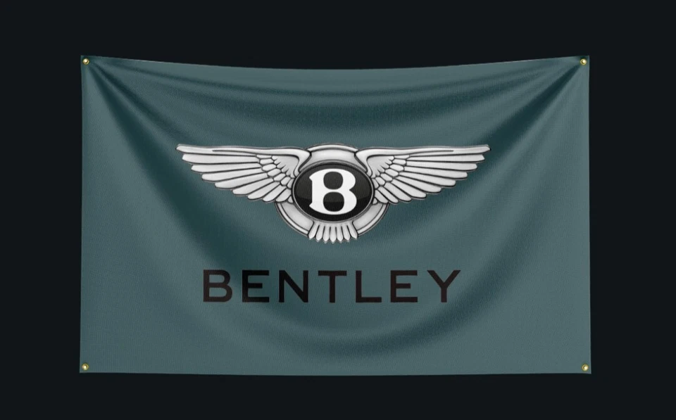 Bentley Workshop/Mancave Advertising Fan Flag/Banner