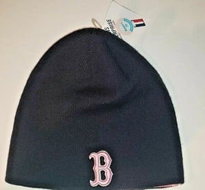 BOSTON RED SOX LADY TWINS ENTERPRISE BEANIE SKI HAT Free Shipping in USA! - Picture 1 of 3
