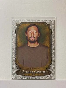2024 Topps Allen & Ginter Foil Filagree #207 Teppei Teranishi - Picture 1 of 2