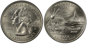 2006-D States and Territories 25c / Nebraska / Circulating Quarter / VF-AU - Bild 1 von 3