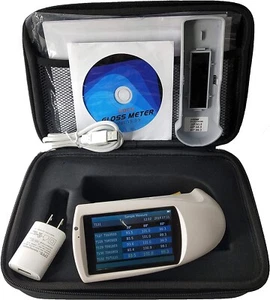 Multi-Angle Gloss Meter with Angle 20°/60°/85° 0-1000GU Division Value 0.1GU - Picture 1 of 19