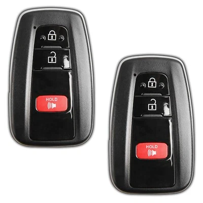 2 Replacement For Toyota C-HR Smart Key Remote Fob MOZBR1ET 3 Button 2018-2021 Foto 1 de 3