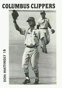 Tarjeta de ligas menores de Don Mattingly Columbus Clippers - 1984 + ¡tarjeta de bonificación gratuita! - Imagen 1 de 3