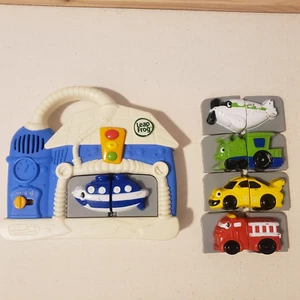 Leap Frog Fridge Phonics Wash N' Go Magnetic Vehicle Set 2007 Complete - Picture 1 of 8