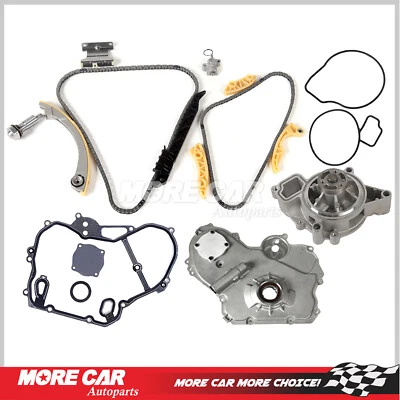 Kit de cadena de distribución bomba de agua de aceite compatible con 02-08 Chevrolet Cobalt Pontiac Saturn 2,2 L Foto 1 de 4