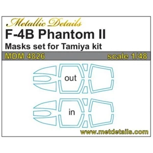 F-4B Phantom II. Máscaras de pintura (para Tamiya) escala 1:48 para modelos kits de aviones - Imagen 1 de 1
