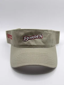 Dairy Borden Visor Adjustable Hook and Loop Khaki - Picture 1 of 5