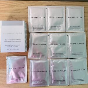 Rodan And Fields MICRO-DERMABRASION Paste ~ 10 Samples New In Box Authentic